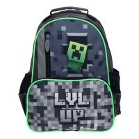 Рюкзак школьный, 37 х 26 х 13 см, эргономичная спинка, Calligrata ОРТ "Кубики" Рюкзак школьный, 37 х 26 х 13 см, эргономичная спинка, Calligrata ОРТ "Кубики"