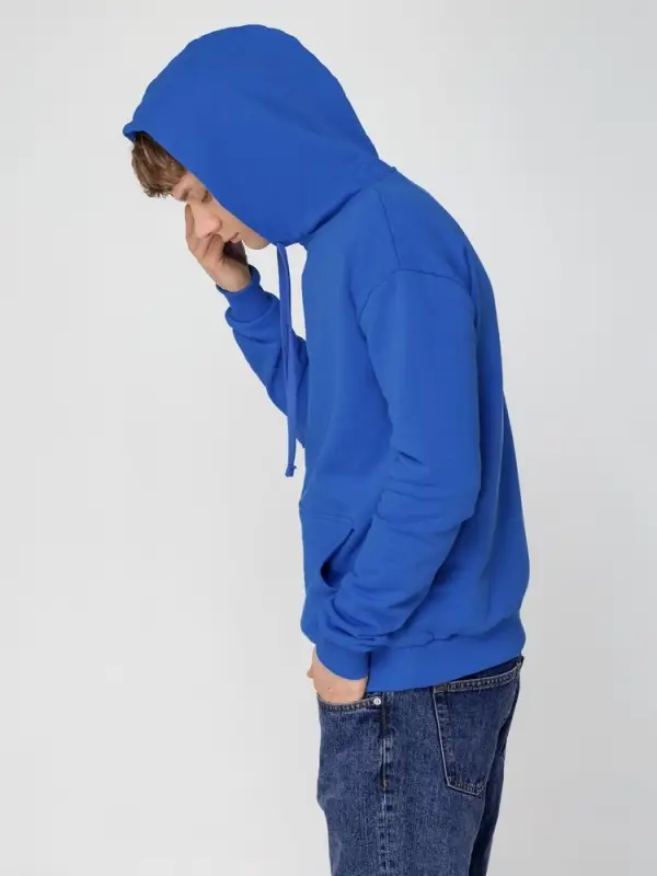 Худи Kirenga Heavy 2.0, ярко-синее, размер XXL