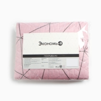 Покрывало евро Экономь и Я "Мозайка" 200*210&plusmn;5см, 100% полиэстер, 190гр/м2