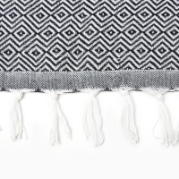 Плед Этель East 100*180см , цв.темно-серый, 80%хлопок, 20% п/э Плед Этель East 100*180см , цв.темно-серый, 80%хлопок, 20% п/э