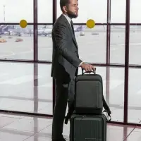 Рюкзак для ноутбука Santiago Slim, серый