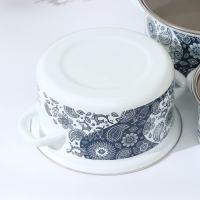 Набор кастрюль &laquo;День и ночь&raquo;, 3 предмета: 2,3 л, 3 л, 4 л, крышки, индукция