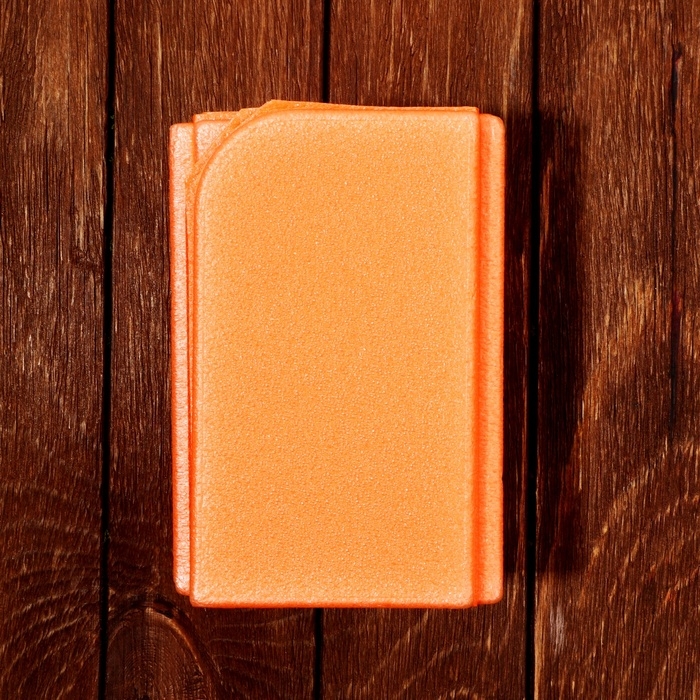 Коврик туристический складной &laquo;У костра&raquo;, 38 х 27 см, цвет оранжевый