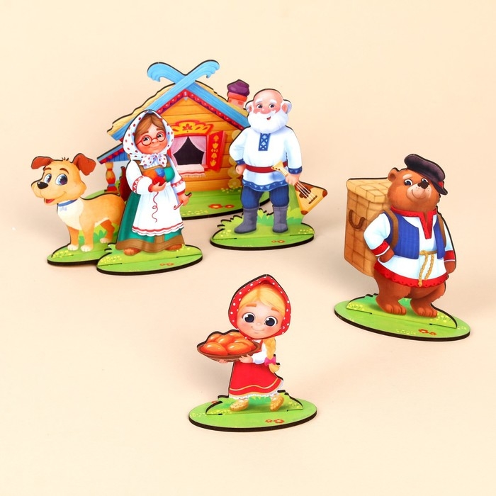 Настольный театр «Маша и медведь» Настольный театр «Маша и медведь»