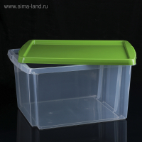 Контейнер для хранения с крышкой, 30 л, 47×36,5×24,5 см, цвет МИКС Контейнер для хранения с крышкой, 30 л, 47×36,5×24,5 см, цвет МИКС