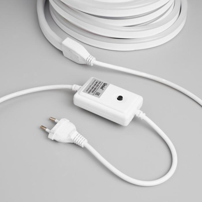 Гибкий неон Uniel 8 × 16 мм, IP67, 10 м, SMD2835, 80 LED/м, 220 В, свечение RGB Гибкий неон Uniel 8 × 16 мм, IP67, 10 м, SMD2835, 80 LED/м, 220 В, свечение RGB