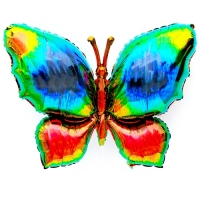 Шар фольгированный 39" &laquo;Бабочка&raquo;, цвет майский жук