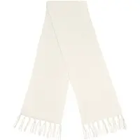Шарф Flette, белый (молочный)