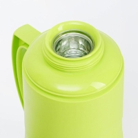 Термос 1 л, со стеклянной колбой, сохраняет тепло 8 ч, 30 х 16 см, зеленый Термос 1 л, со стеклянной колбой, сохраняет тепло 8 ч, 30 х 16 см, зеленый