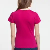 Футболка женская Beauty Sleep, ярко-розовая (фуксия), размер L