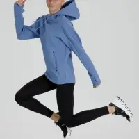 Худи унисекс Begi, синее, размер M