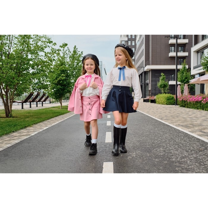 Юбка детская KAFTAN, размер 38 (146-152 см), цвет розовый