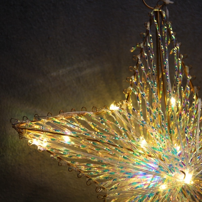 Светодиодная фигура «Звезда» 30х30х6 см, 20 LED, батарейки AAx2 (не в комплекте), свечение теплое белое Светодиодная фигура «Звезда» 30х30х6 см, 20 LED, батарейки AAx2 (не в комплекте), свечение теплое белое