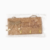 Ключница настенная &laquo;Счастье быть рядом&raquo;, цвет бежевый, 20 х 10 см