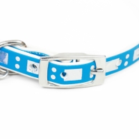 Ошейник из искусственной кожи с перламутровым декором, 30 х 1 см, микс цветов Ошейник из искусственной кожи с перламутровым декором, 30 х 1 см, микс цветов