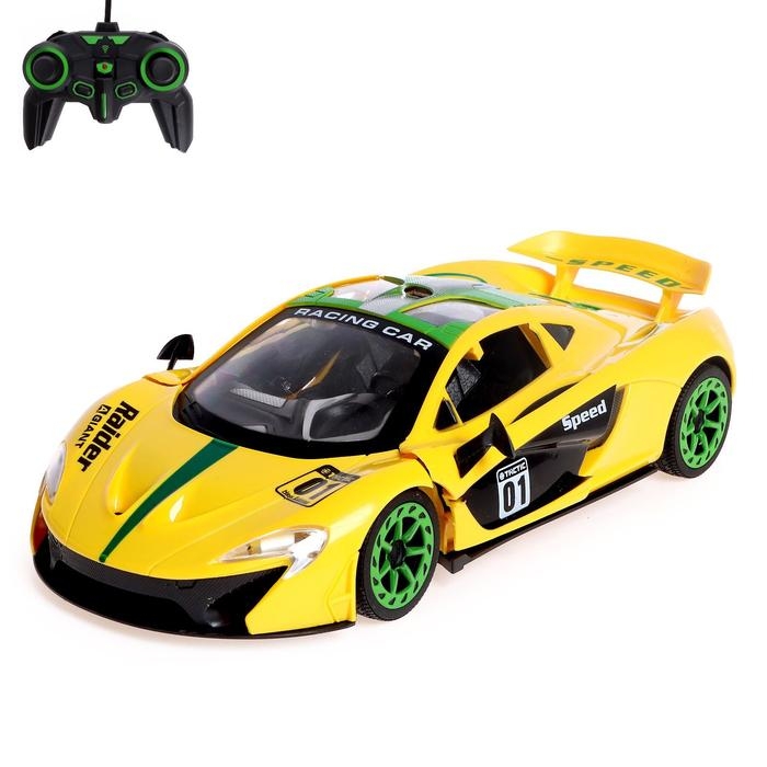 Машина радиоуправляемая &laquo;Купе&raquo;, открываются двери, работает от батареек