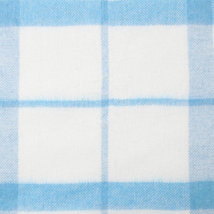 Плед Palermo 140х200см, 15S/SOUL, коб/белый/коб, шерсть 20%, пан 40%, пэ 40%