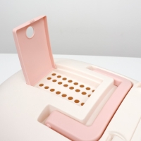 Туалет-домик со съемной подставкой под совок, 50 х 40 х 41 см, розовый