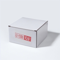 Органайзер для хранения, с крышкой, 14 &times; 14 &times; 9,3 см, цвет прозрачный