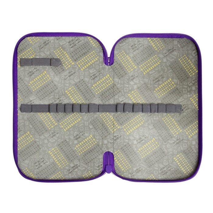 Пенал 2 секции, 125 х 205 х 40 мм, Calligrata Пенал 2 секции, 125 х 205 х 40 мм, Calligrata "Котики", ламинированный картон