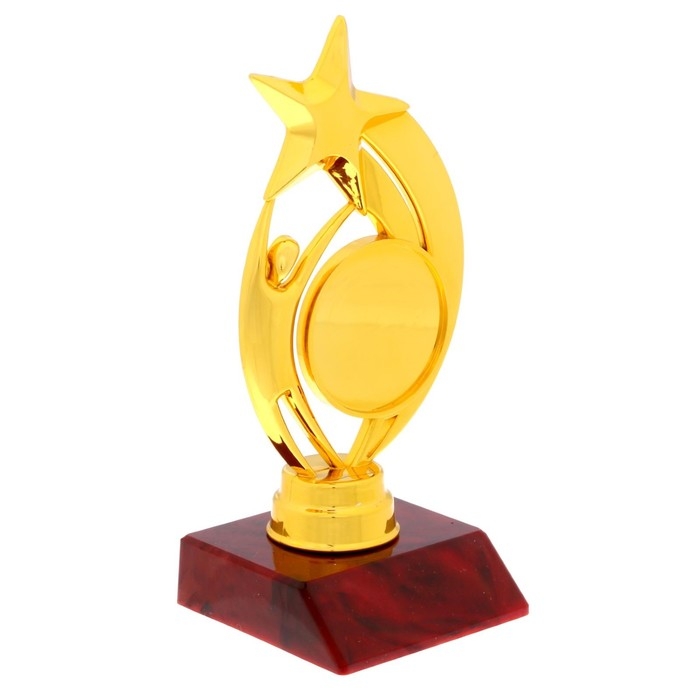 Наградная фигура «Звезда с человеком», красная подставка, 15 х 6,3 х 6,3 см. Наградная фигура «Звезда с человеком», красная подставка, 15 х 6,3 х 6,3 см.