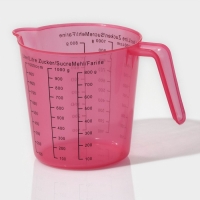 Стакан мерный, 1 л, цвет МИКС