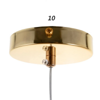 Светильник BayerLux "Галассия" LED 6Вт золото 5,5х5,5х120 см. Светильник BayerLux "Галассия" LED 6Вт золото 5,5х5,5х120 см.