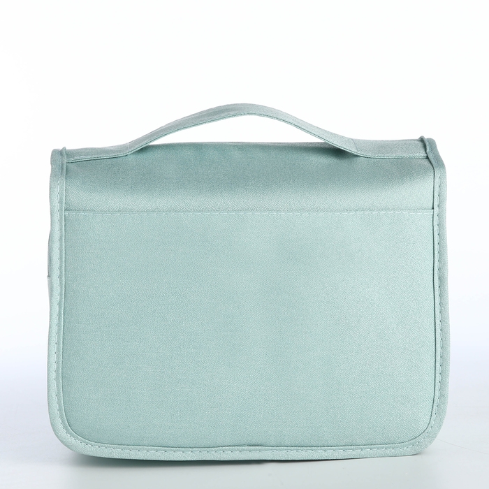 Косметичка на молнии, цвет мятный