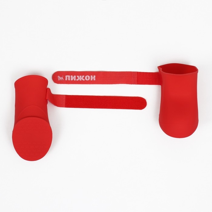 Сапоги резиновые Пижон, набор 4 шт, р-р XL, красные Сапоги резиновые Пижон, набор 4 шт, р-р XL, красные