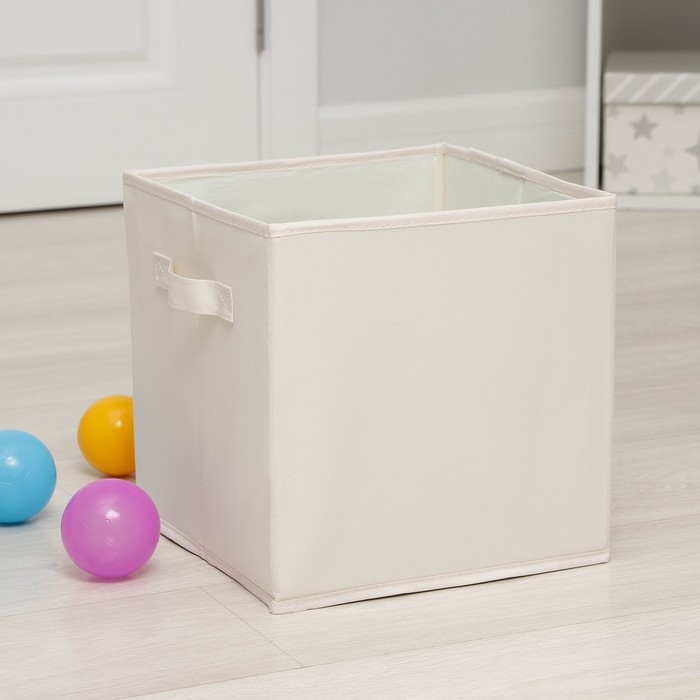 Короб стеллажный для хранения &laquo;Слоник&raquo;, 29&times;29&times;29 см