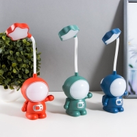 Настольная лампа "Астронавт" МИКС LED 3Вт USB АКБ 9х7х21 см RISALUX Настольная лампа "Астронавт" МИКС LED 3Вт USB АКБ 9х7х21 см RISALUX