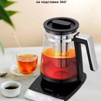 Чайник электрический стеклянный КТ-6187 - 2150 Вт