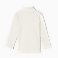 Водолазка для девочки, цвет молочный, рост 98 Водолазка для девочки, цвет молочный, рост 98