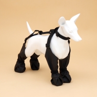 Ботинки - чулки для собак, размер M (Длина лап 35-42, ДС 18-26, ОШ 16-50 см) черные Ботинки - чулки для собак, размер M (Длина лап 35-42, ДС 18-26, ОШ 16-50 см) черные