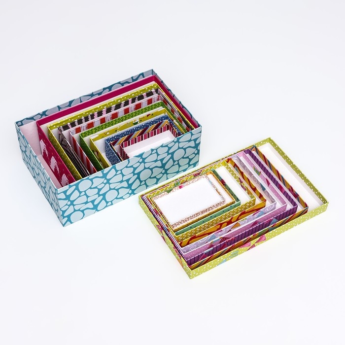 Набор коробок 10 в 1 Набор коробок 10 в 1 "С днём рождения!" , 32,5 х 20 х 12,5 -12 х 7 х 4 см