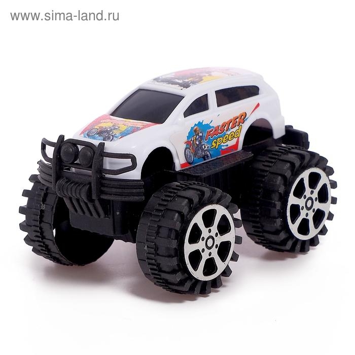 Машина инерционная &laquo;Джип&raquo;, цвета МИКС