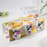 Набор кружек «Розовые лепестки», 250 мл, в подарочной упаковке, 6 шт, микс Набор кружек «Розовые лепестки», 250 мл, в подарочной упаковке, 6 шт, микс