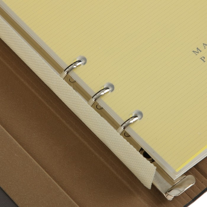 Органайзер "NEW" А5, с хлястиком, 92 листа в линейку, обложка кожзам, МИКС