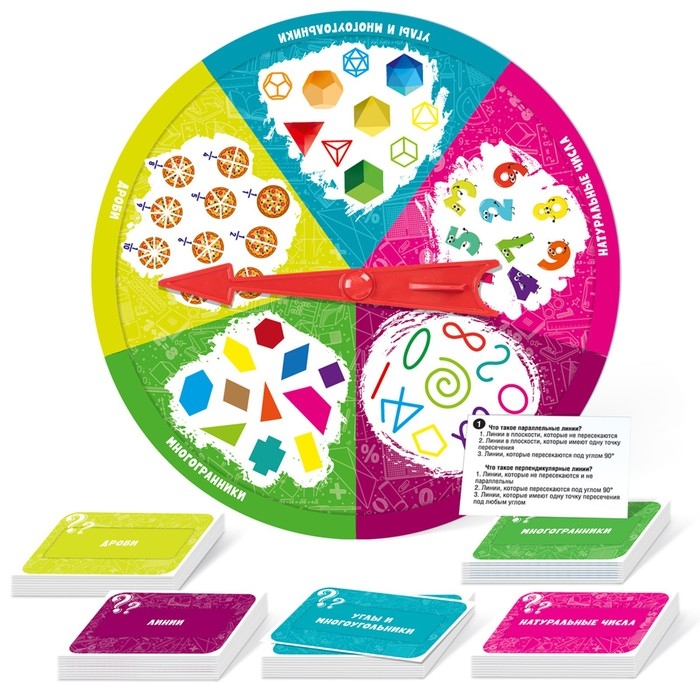 Настольная игра-викторина &laquo;Алгебра. Геометрия&raquo;