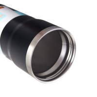 Термокружка, 600 мл, Путешествие, сохраняет тепло до 12 ч, 20.7 х 7.5 см, черная Термокружка, 600 мл, Путешествие, сохраняет тепло до 12 ч, 20.7 х 7.5 см, черная