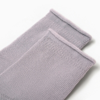 Носки детские MINAKU со стоперами, цвет фиолетовый, 7-10 см Носки детские MINAKU со стоперами, цвет фиолетовый, 7-10 см