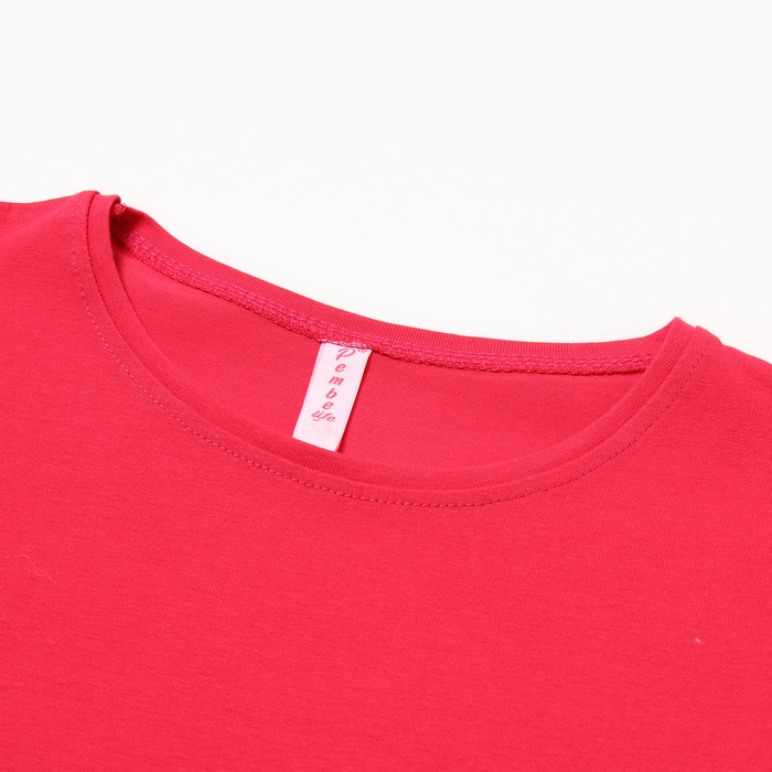 Лонгслив для девочки, цвет коралл, рост 146 см