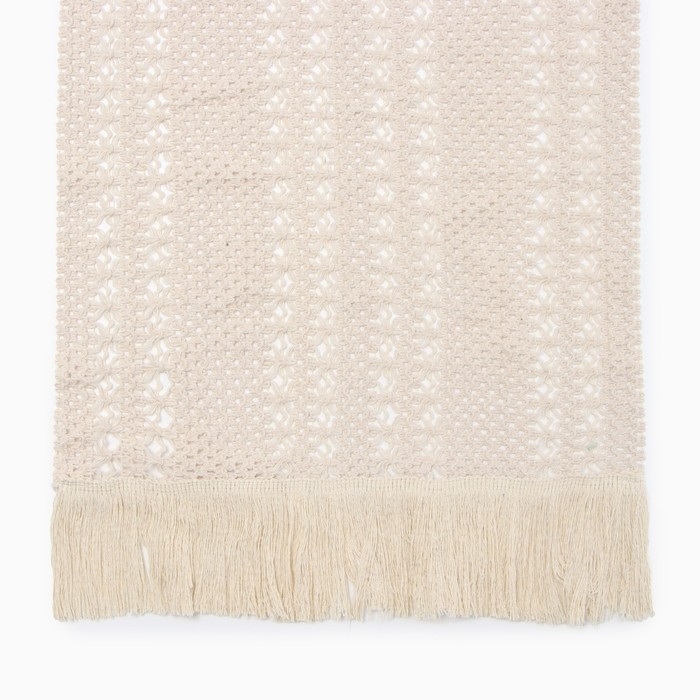 Дорожка Этель цв.беж 30*180 см, 50% хлопок 50% п/э