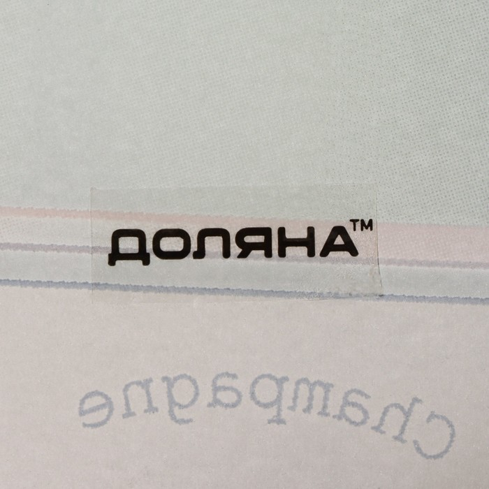 Блюдо стеклянное сервировочное Доляна &laquo;Игристое&raquo;, 34,5&times;11,5&times;1,5 см