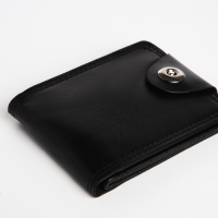 Портмоне мужское на магните, отдел для купюр, для карт, для монет, цвет чёрный Портмоне мужское на магните, отдел для купюр, для карт, для монет, цвет чёрный