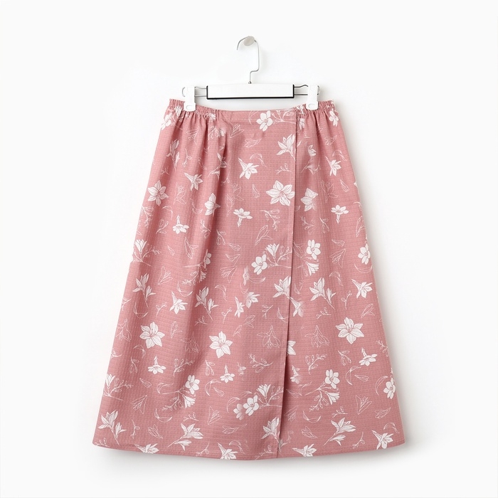 Полотенце для бани Полотенце для бани "Лилия" жен. парео, 80х144 см, 100% хлопок, ваф. полотно, 160 гр/м2