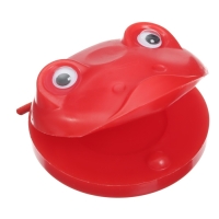 Набор погремушек &laquo;Лягушата: кастаньеты + перкуссионный маракас, 3 шт., цвет красный, Крошка Я