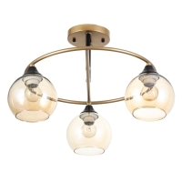 Люстра "Сицилия" 3х60Вт Е27 Золото 49х49х25,5см Люстра "Сицилия" 3х60Вт Е27 Золото 49х49х25,5см