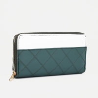 Кошелёк на молнии, цвет зелёный Кошелёк на молнии, цвет зелёный