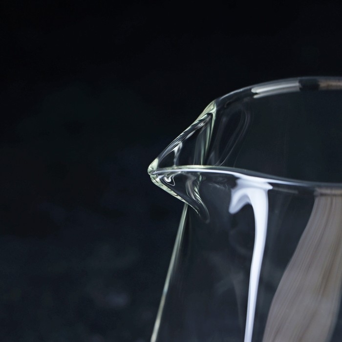 Молочник стеклянный &laquo;Грация&raquo;, 500мл, 13&times;9&times;11,5 см